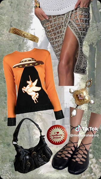 Chic Modern Medieval Spring Outfits