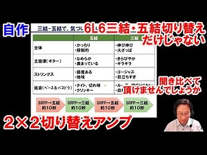 [w/ subtitles] Resistive load / SRPP / Triode / Pentode 6L6 single amp (5th: Listening: Part 1)