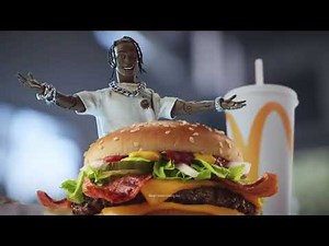 Travis Scott burger commercial