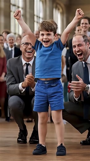 Is it Archie or Louis dancing #royal #princewilliam #katemidddleton #princelouis #princeharry | Royal Big Fans