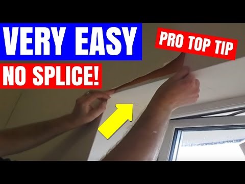 advice from a decorator wallpaper around a window, the fiddly, tricky, little bit