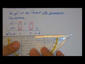 Der grösste gemeinsame Teiler (ggT)