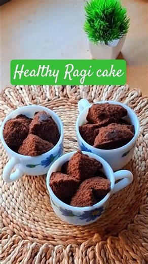 Healthy steamed Ragi choclate cake | No oven | 5 minute prep recipe #shorts