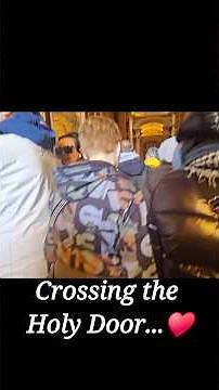 Vatican - Crossing the Holy Door - Jubilee Year of Hope #subscribe #vatican