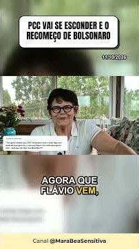 PCC VAI SE ESCONDER E O RECOMEÇO DE BOLSONARO