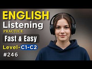 Advanced Listening & Speaking Practice | Speak English Confidently | Learn Conversational English