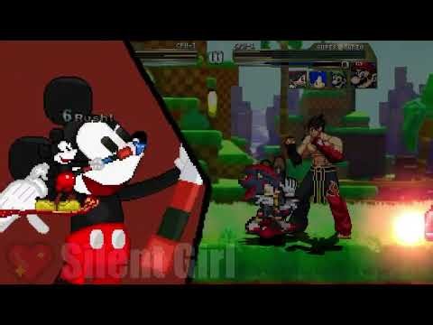 REQUESTED BY @Nexcrack-2002: Team Jin vs Team Mario - Mugen Battle