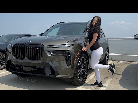 2024 BMW X7M60i Manhattan Green Exterior and Tarufo Interior - Walkaround