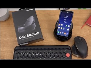 Samsung DeX Unboxing and Demo: Galaxy S8 Desktop Dock!