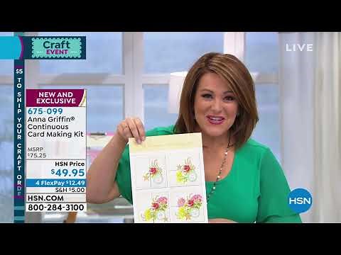Anna Griffin Continuous Card Making Kit