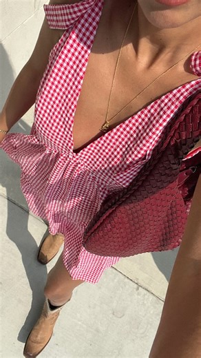 Beginning Boutique on Instagram: "your fave mini has just come back in stock 🧺🤍 shop our 'Angel Girl Red Gingham Mini Dress' online now before it's gone again x"