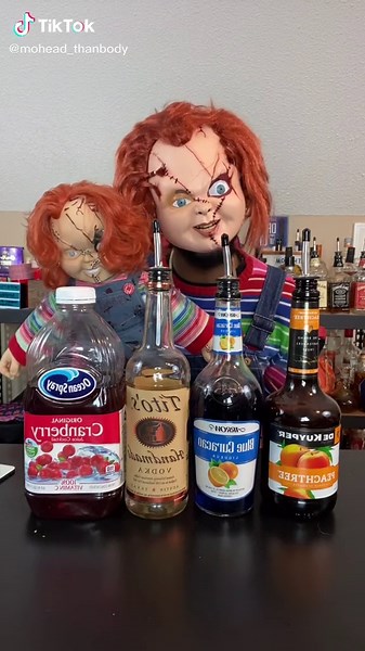 Best Horror Movies | Chucky Blended Cocktail Recipe