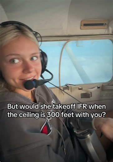 Enjoying an IMC Flight Experience with My Girlfriend