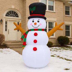 Inflatable Snowman for Christmas and Outdoor Decoration, Christmas Gift, Snowman Outdoor, Xmas Decoration, - Etsy