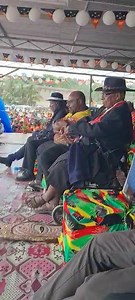 16TH SEPTEMBER 2021 Sir Pita Lus one of the founding fathers of PNG enjoying the 46th PNG Independence Day celebrations with his beloved Maprik, Sepik and PNG people. The huge celebrations was hosted by local fire brand MP and Minister for Agriculture and Live Stock Hon.John Simon in honoring Sir Pita Lus for giving his life to serve the people of Maprik, greater sepik and PNG.Prime Minister James Marape and East Sepik Governor also attended the celebrations. WATCH THE VIDEO By Soko Londo in Map