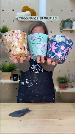Personalize your décor with decoupage!