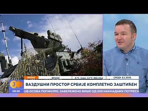 RTS JUTARNJI PROGRAM - Imamo jedan od najmoćnijih sistema PVO u Evropi