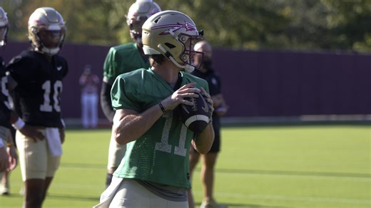 WATCH: Ball security, O-line drill, quarterbacks, all in Florida State' football's Friday practice