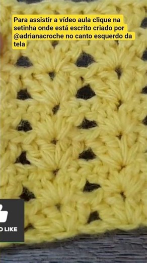 Double V-stitch in crochet. The video tutorial is now available!