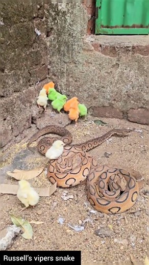 Russell’s Viper – One of the Most Dangerous Snakes in the World #educational #snake #wildliferescue