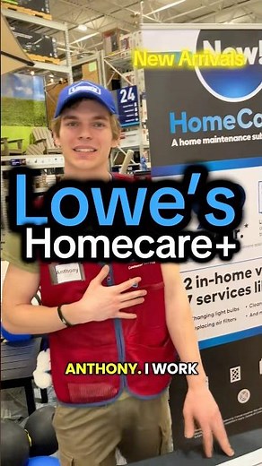 Lowe’s HomeCare+ Home Maintenance made easy! For homeowners, landlords, busy homes, Elderly Parents