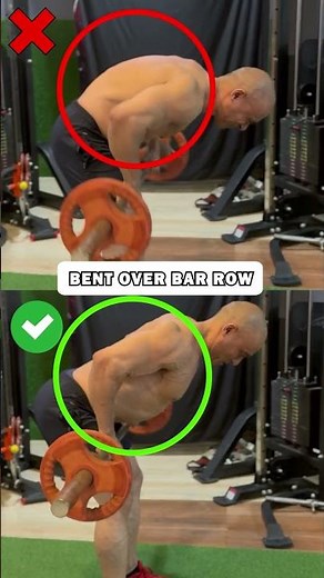 "Master the Bent-Over Barbell Row: Avoid These Common Mistakes 🔥"