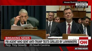 Rep. Gowdy grills Strzok over text messages