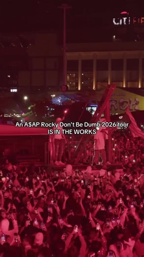 ASAP ROCKY DONT BE DUMB TOUR #asaprocky #dontbedumb #tour #concerts | A$AP Rocky