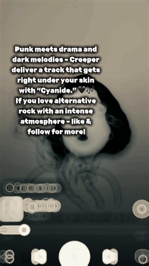 Cyanide by Creeper is an emotionally charged, dark punk/alternative rock song. The band combines melodic guitar riffs with Will Gould's theatrical vocals and a dramatic build-up that immediately catches the ear. Dynamic drumming drives the song forward, while the dark, almost theatrical mood underscores the emotional core of the song. Lyrically, “Cyanide” deals with toxic relationships, emotional dependence, and dark love—a track that is melodic, dramatic, and punk at the same time. @Creeper #cr