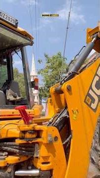 Backhoe loader digging