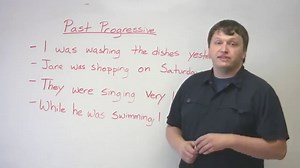 English Grammar – Introduction to Past Progressive
