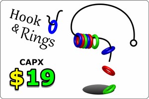 Hook and Rings - Free Addicting Game ★★★★★