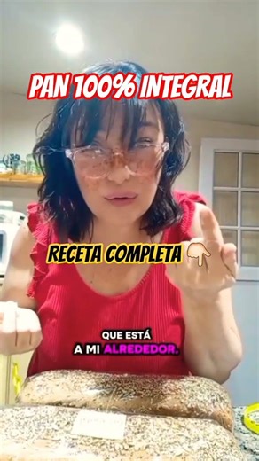 🍞 PAN 100% INTEGRAL #panintegral #recetascaseras