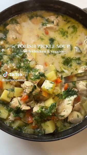 Delicious Polish Pickle Soup Recipe