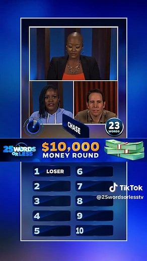 25 Words or Less Game Show Challenge for $10,000