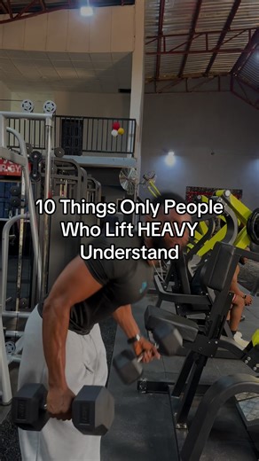 Your warm-up sets feel heavier than your working sets Your nervous system knows what’s coming. \t2.\tGrip strength becomes a limiting factor If your hands fail, the lift is done. \t3.\tRest times get longer on purpose Heavy weight demands real recovery. \t4.\tForm matters more than hype One bad rep can end a whole training cycle. \t5.\tYou don’t chase pumps — you chase progression Numbers first. Everything else follows. \t6.\tYou respect certain weights Not fear. Respect. \t7.\tBad days still re