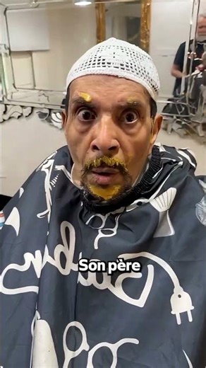 He dares to shave his father's beard!