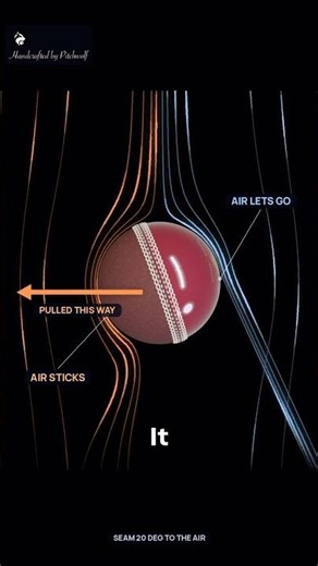 Why the ball swings (and why yours doesn't) #cricket #bowling #science