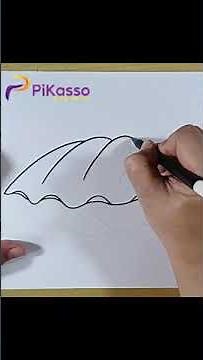 How to Draw a Clam Shell Easy in Less Than One Minutes