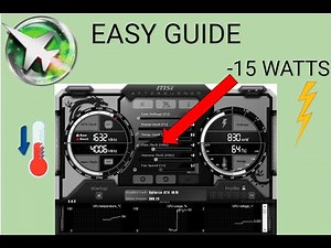 How to Under clock your GPU!