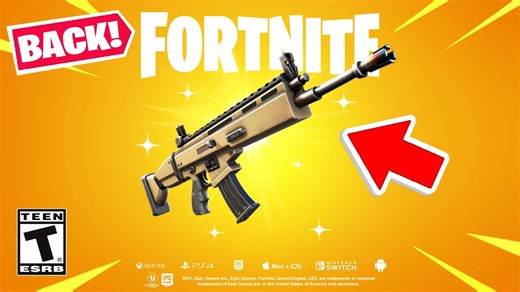 Ali-A Returns to Fortnite With the SCAR