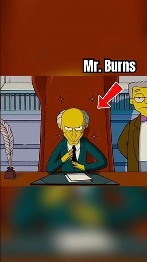 Mr. Burns’ Tragic Childhood Will Break Your Heart 💔 #shorts