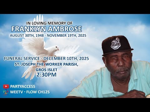 Funeral Service of Franklyn Ambrose