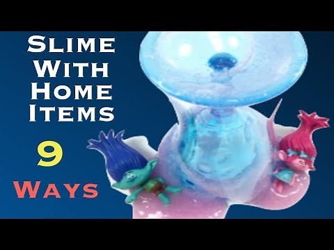 Slime With Home Ingredients|| Easy Slime Recipes With Household Items