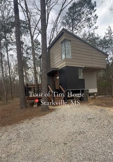 TOUR OF CEDAR CAVE https://www.onehometown.net/property/cedar-cave-459795 #tinyhome #tinyhouse #housetour #airbnbfinds #starkville