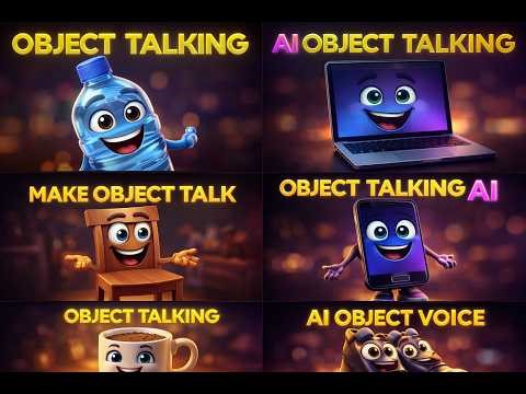 How to Make Viral Object Talking Videos