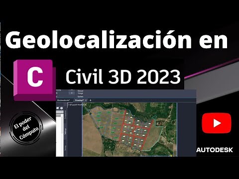 How to Georeference in AutoCAD Civil 3D 2023 and 2022 || Geolocation