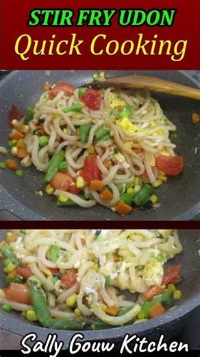 UDON Stir-fry Extremely Delicious #udonnoodles #udon #stirfry #udonstirfry #myrecipe #quickcooking