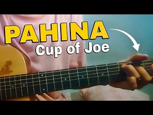 Pahina (Cup of Joe) Guitar Tutorial | Super Easy 4 Chords For Beginners!
