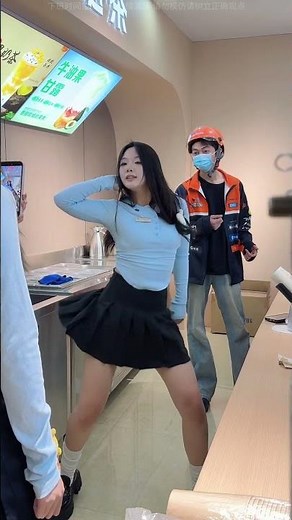 POV: Perfect vibe dance in a boba tea shop 🧋✨💃 #bubbleshopdance #卡点舞 469
